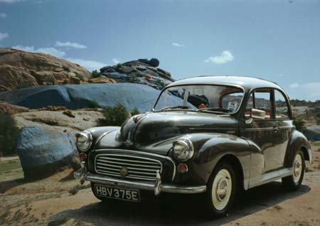 
    Morris Minor  
  Don't Leave Home    
    Without one  
